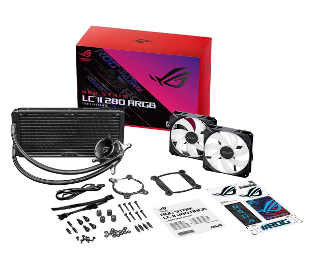 ASUS ROG STRIX LC II 280 ARGB 2x140mm - 1191314 - zdjęcie 5